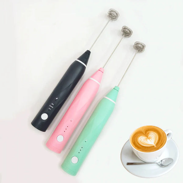 Electric Coffee Beater – Portable Handheld Milk Frother & Coffee Mixer