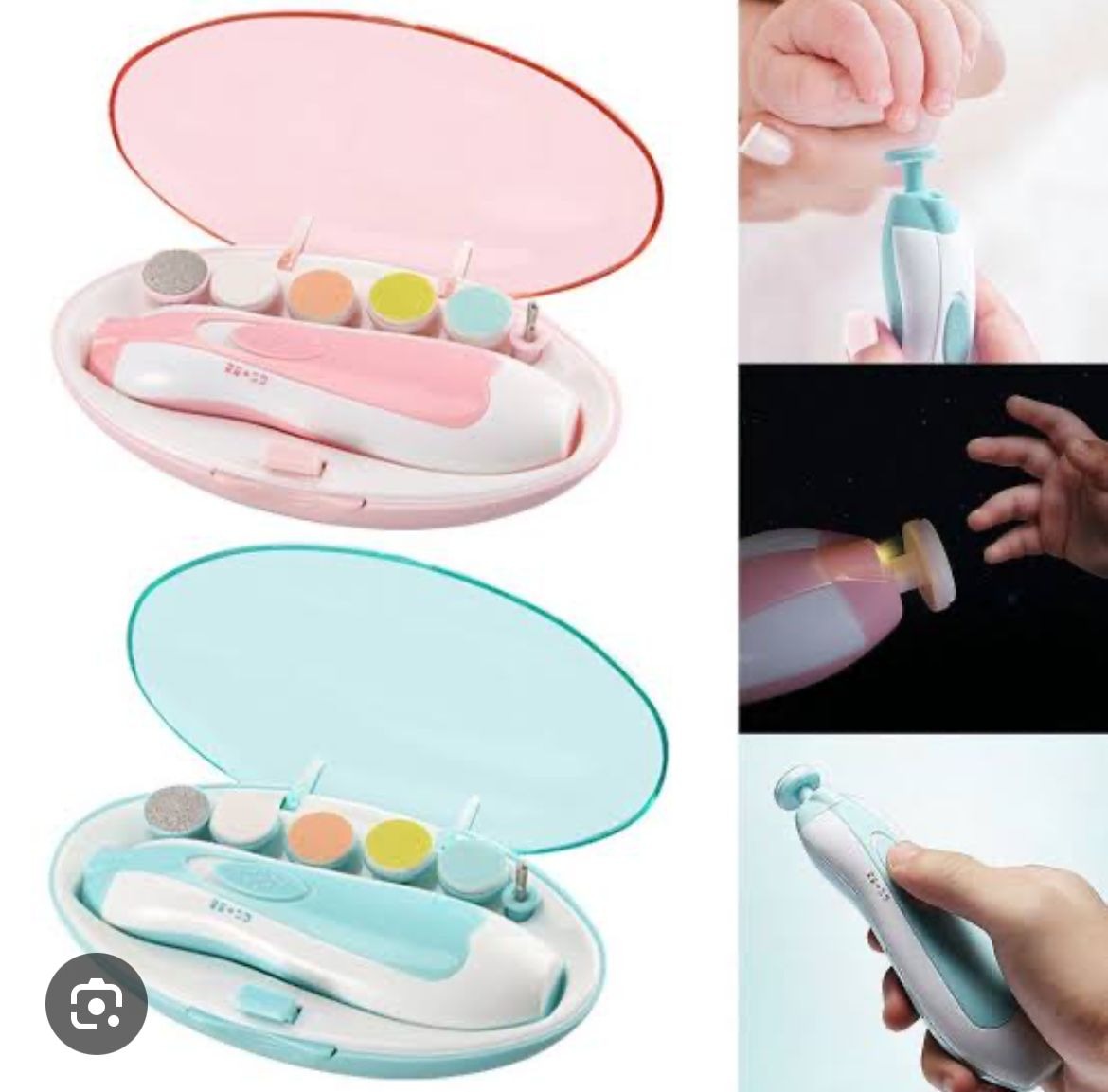 Baby Electric Nail Clipper – Safe Automatic Nail Trimmer for Newborns & Kids