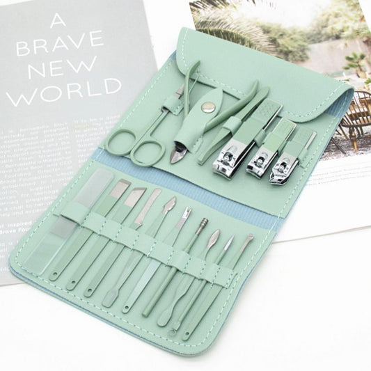 6-Piece Manicure & Pedicure Kit – Premium Stainless Steel Nail Care Set