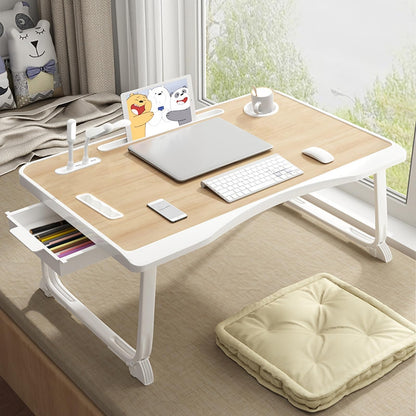 Multi-Purpose Wooden Folding Table – Portable Laptop, Study & Reading Lap Desk (Size 10)
